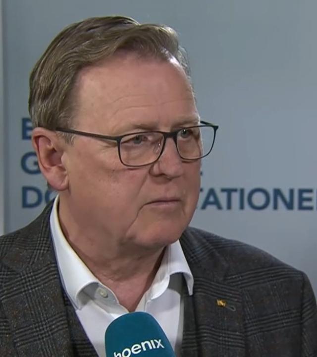 Parteitag die Linke: Bodo Ramelow (ehem. Ministerpräsident Thüringen) im Interview