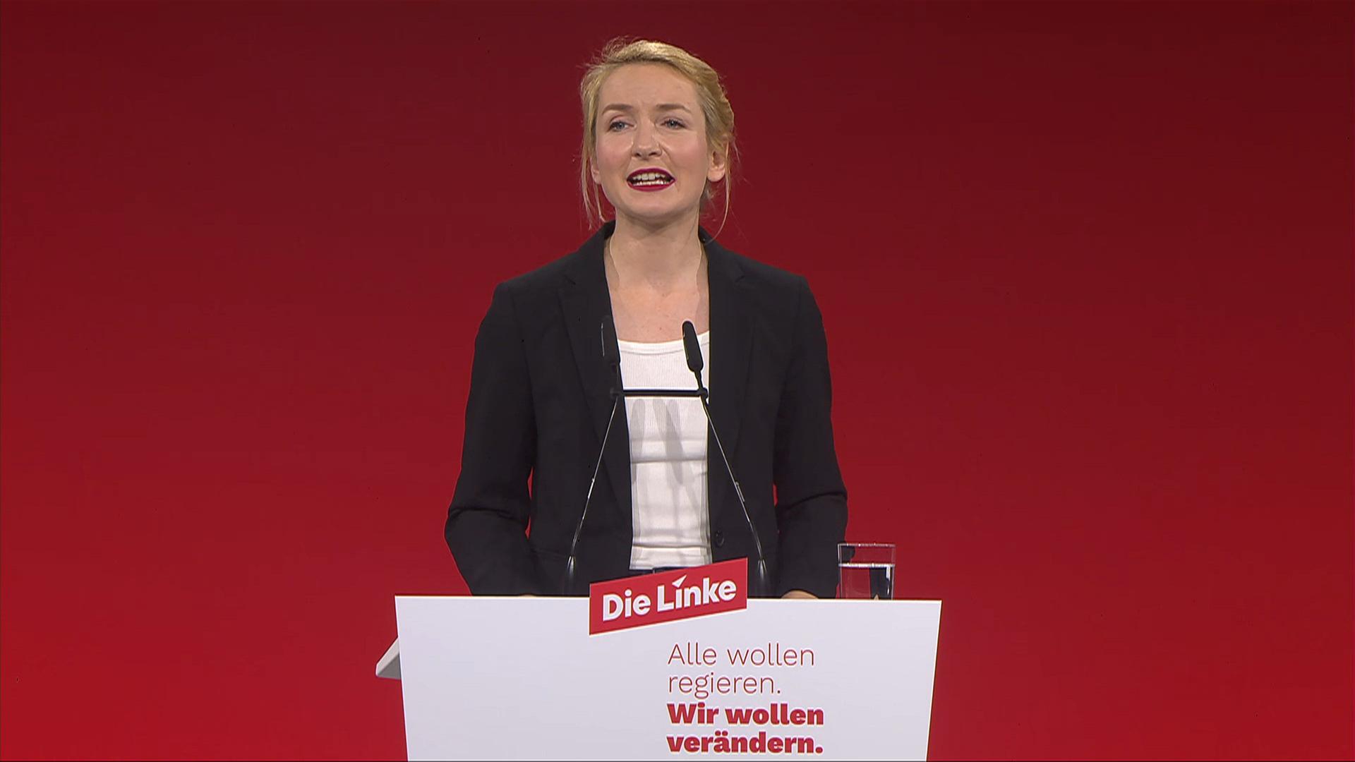 Parteitag Die Linke: Rede von Ines Schwerdtner (Parteivorsitzende)