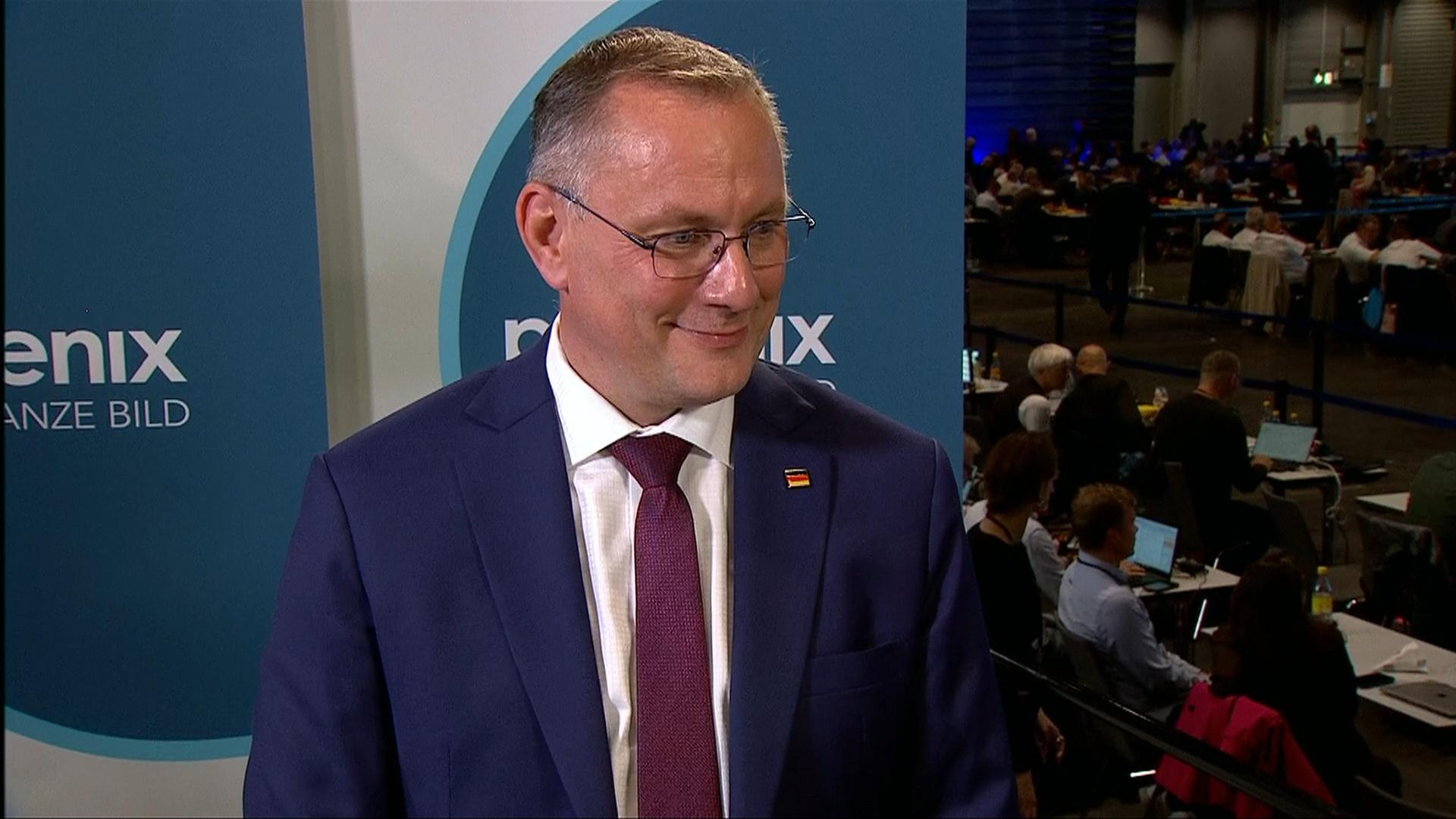 Parteivorsitz: Tino Chrupalla (AfD) nach Wiederwahl