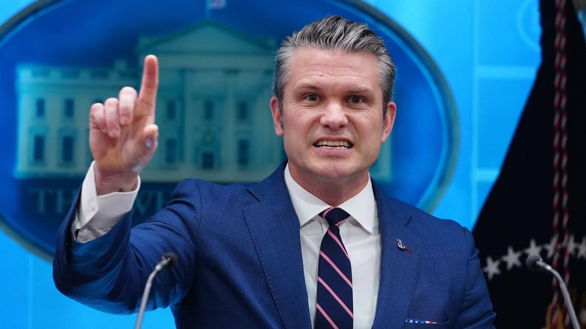 Pete Hegseth: Frieden durch Stärke kein bloßer Slogan