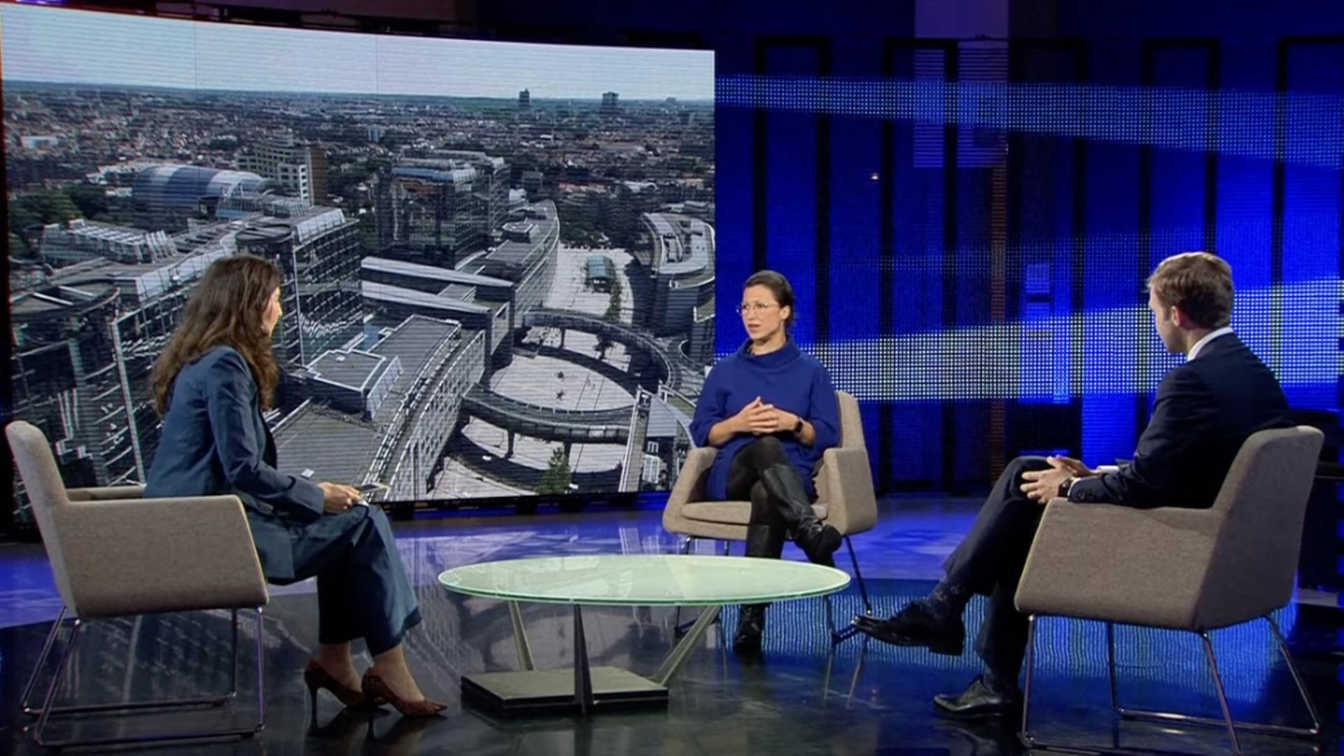 phoenix europatalk mit Hannah Neumann und Tobias Cremer