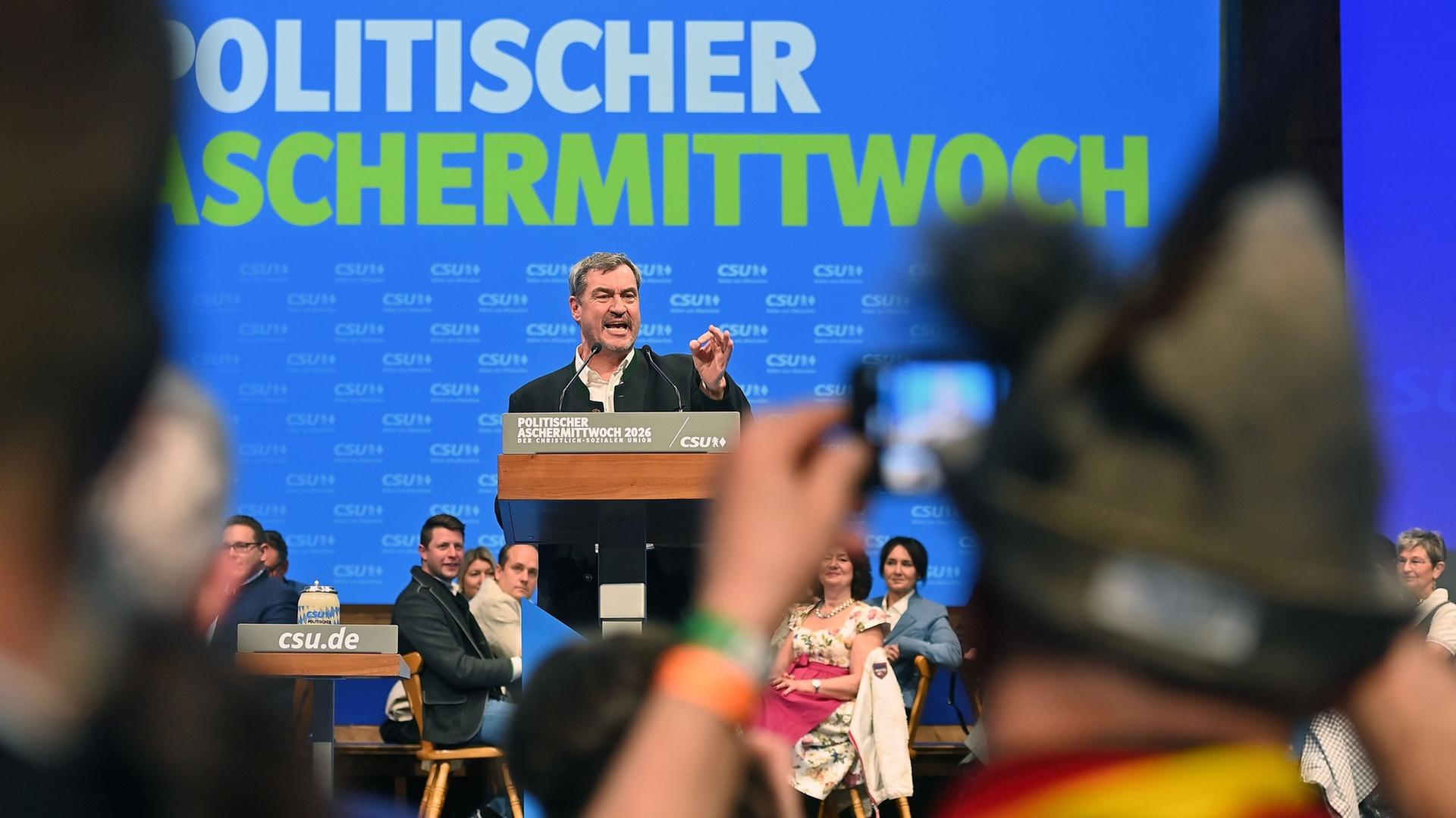 phoenix plus: Politischer Aschermittwoch