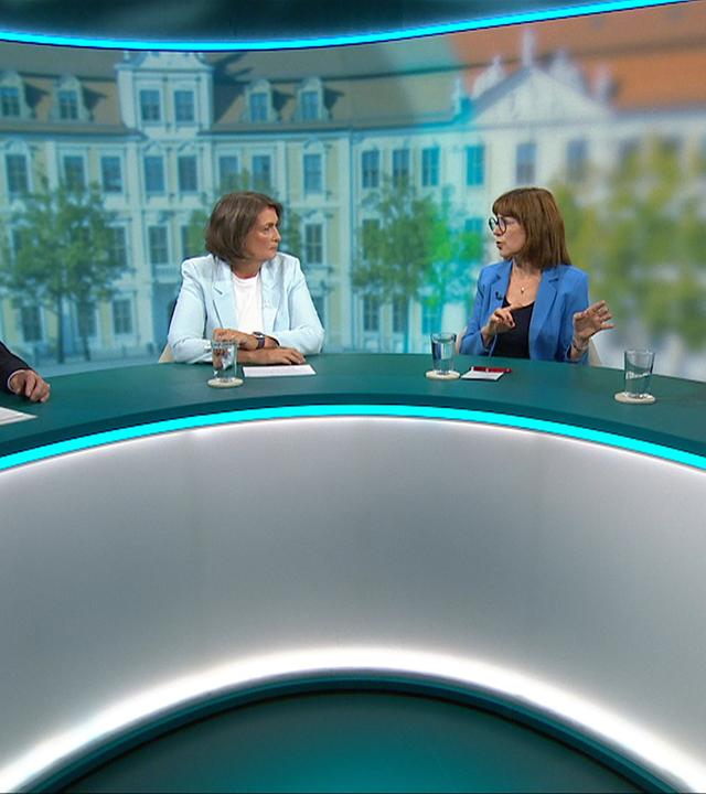phoenix runde: wahlrunde zur Landtagswahl in Sachsen-Anhalt