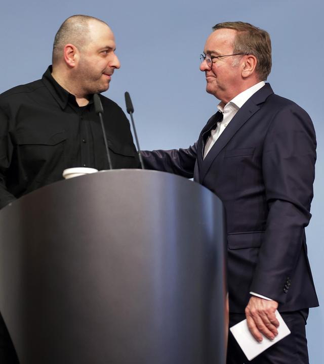 Pistorius empfängt ukrainischen Amtskollegen