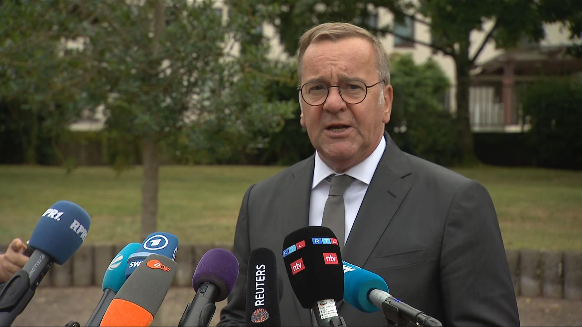 Pistorius zur Ukraine-Kontaktgruppe