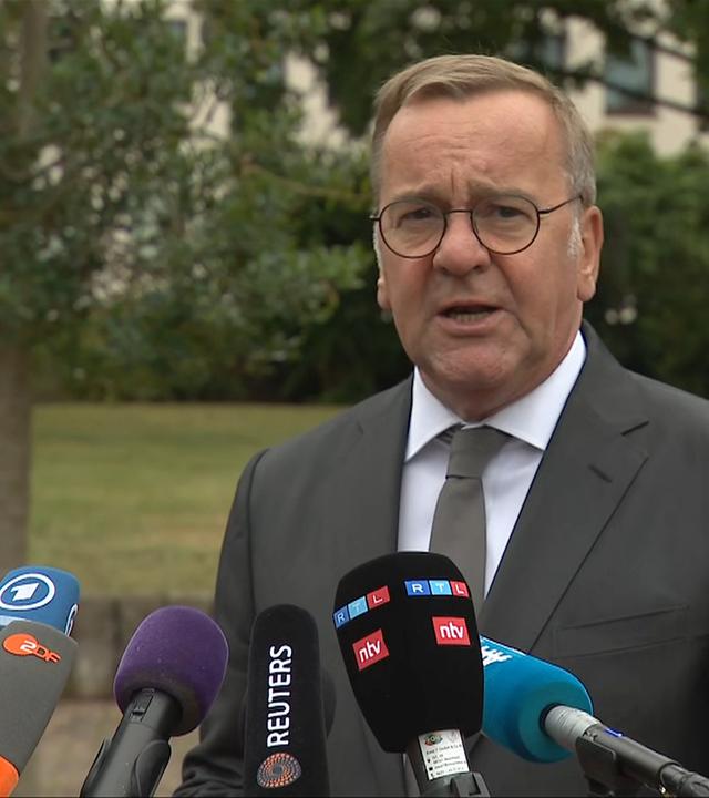 Pistorius zur Ukraine-Kontaktgruppe