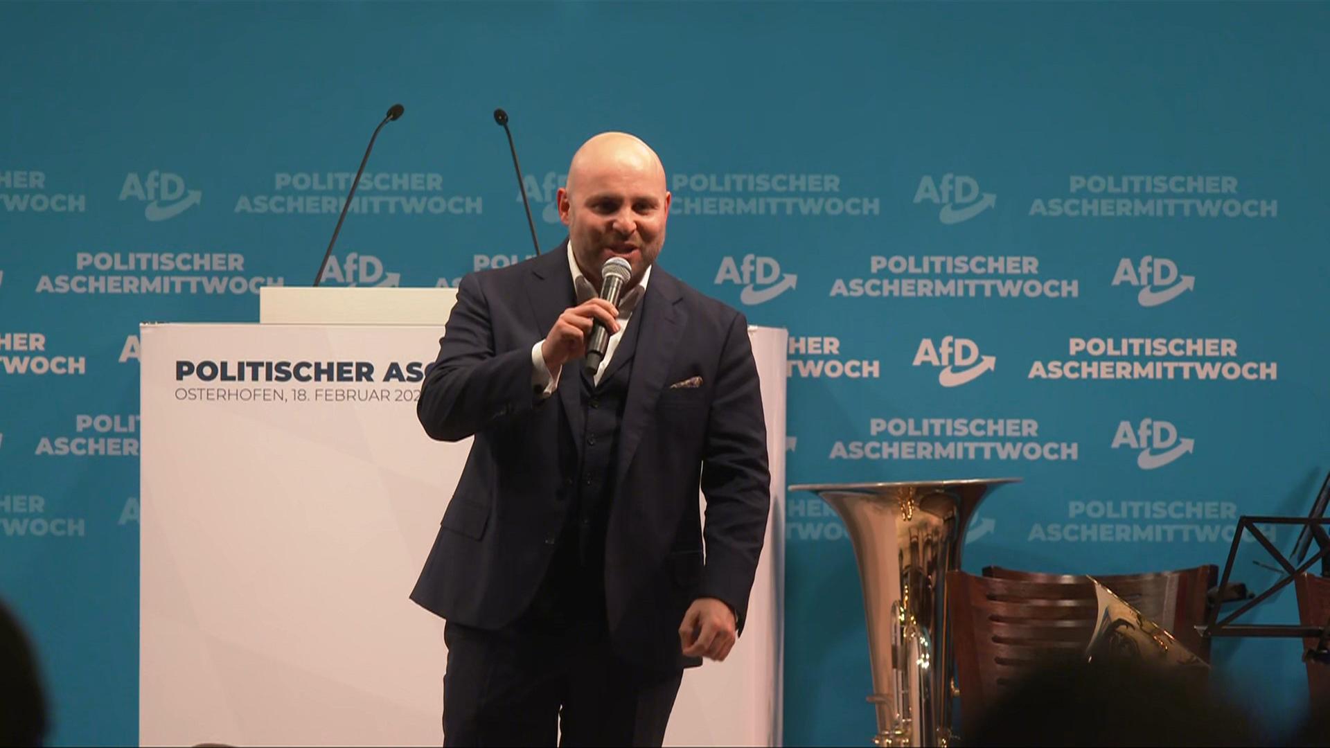 Politischer Aschermittwoch: Markus Frohnmaier (AfD)