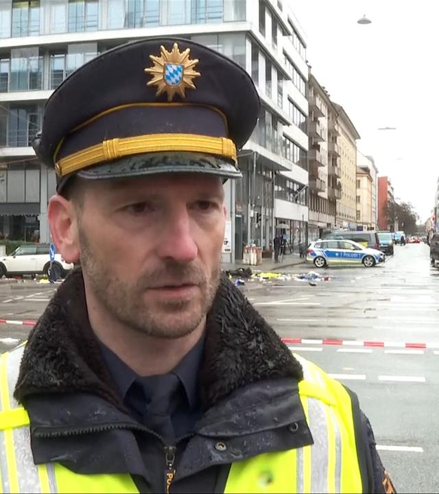 Polizeisprecher zum Anschlag in München