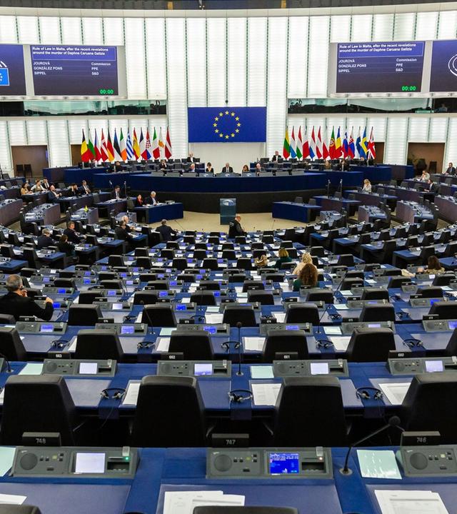 Pressefreiheit: Debatte im EU-Parlament