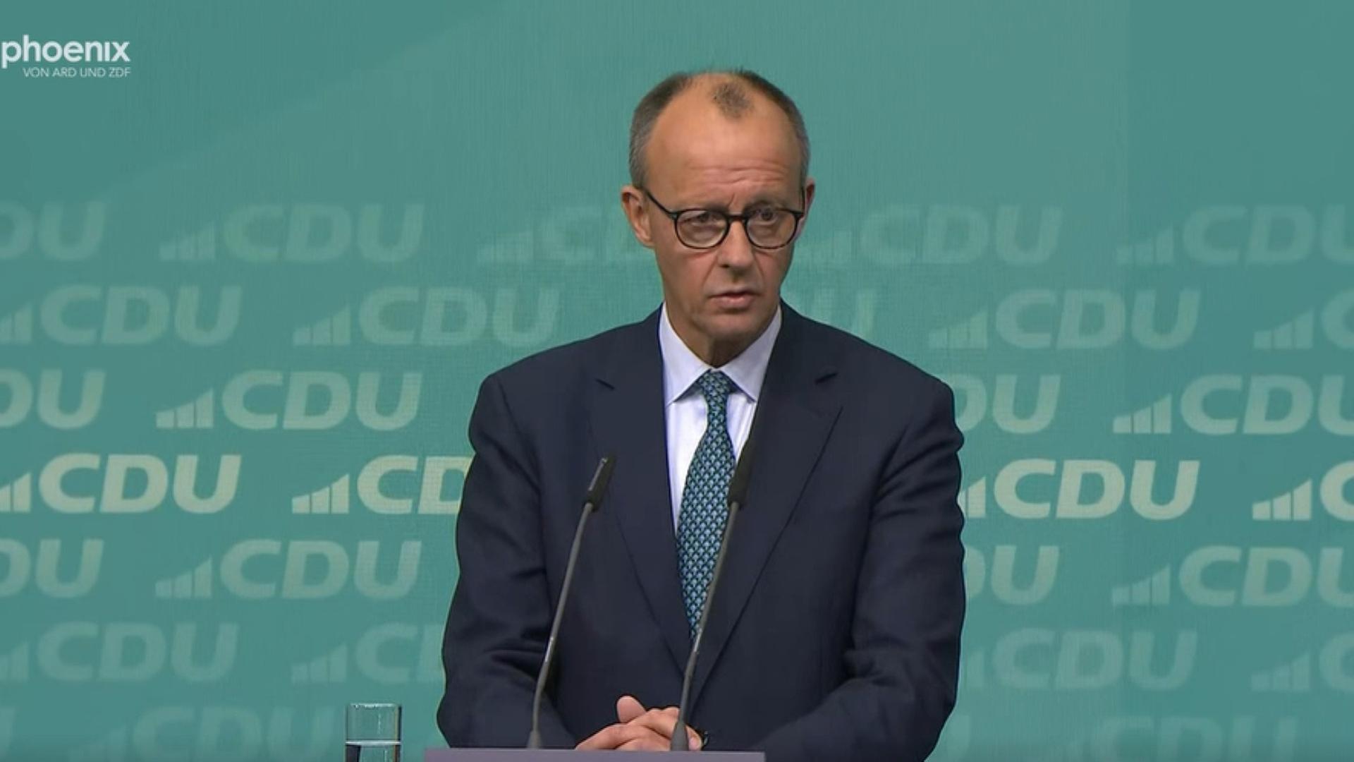 Pressekonferenz der CDU