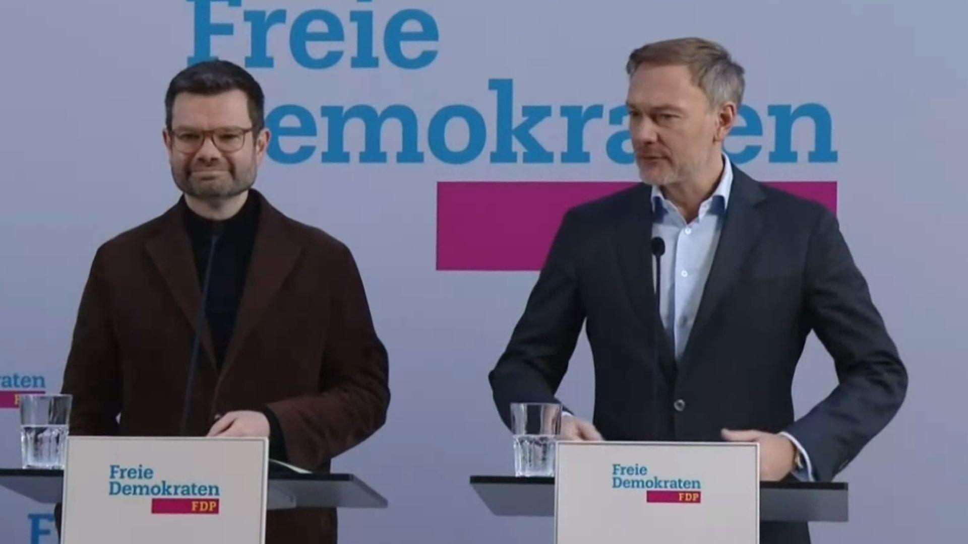 Pressekonferenz der FDP