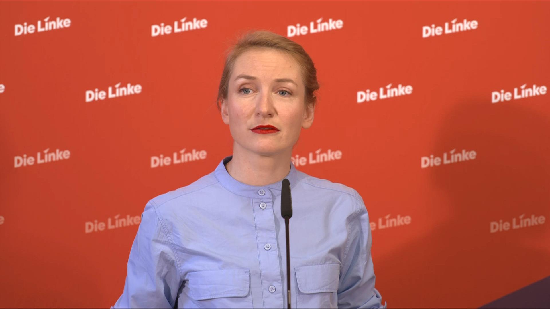 Pressekonferenz der Linkspartei