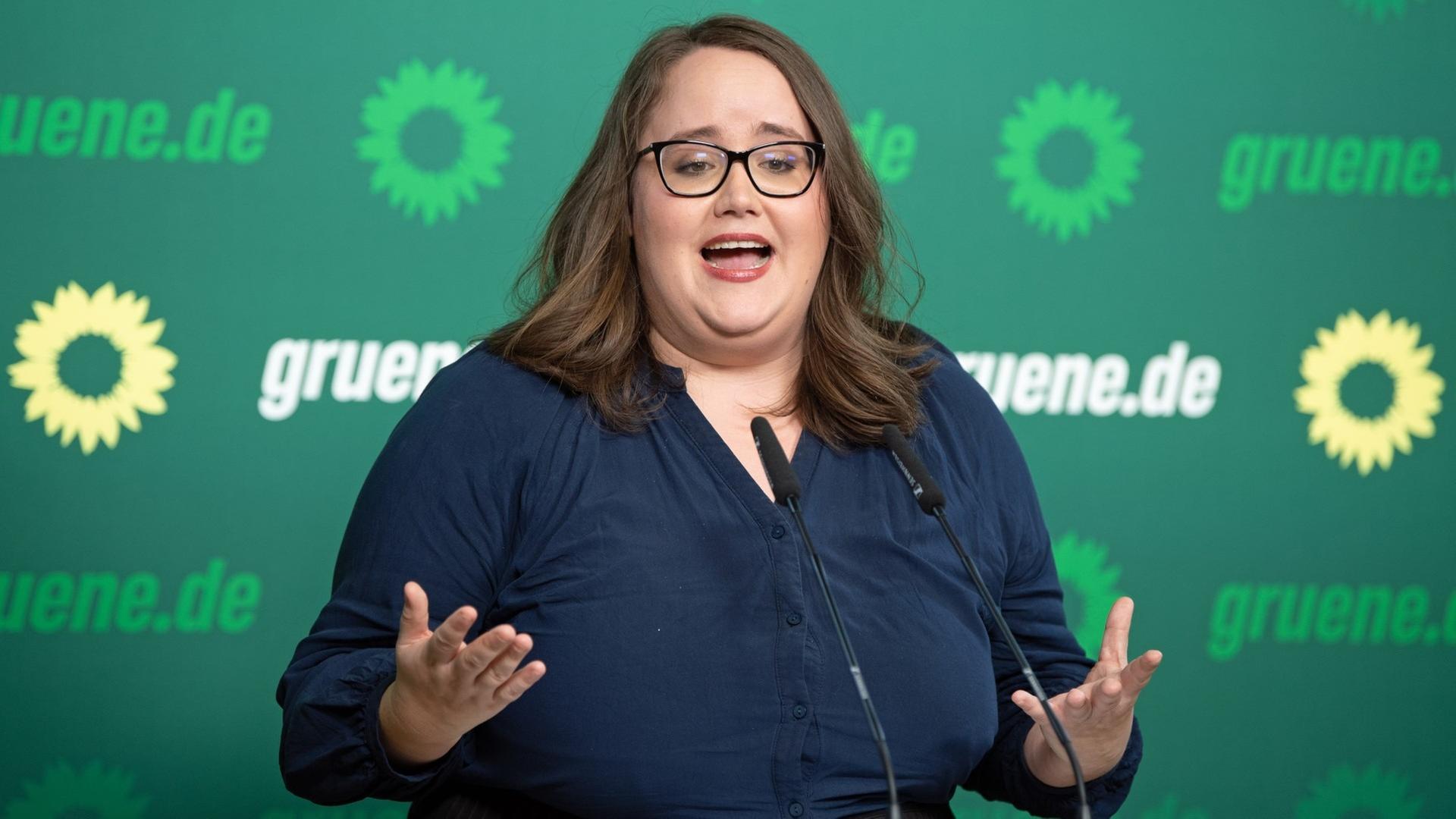 Pressekonferenz Die Grünen