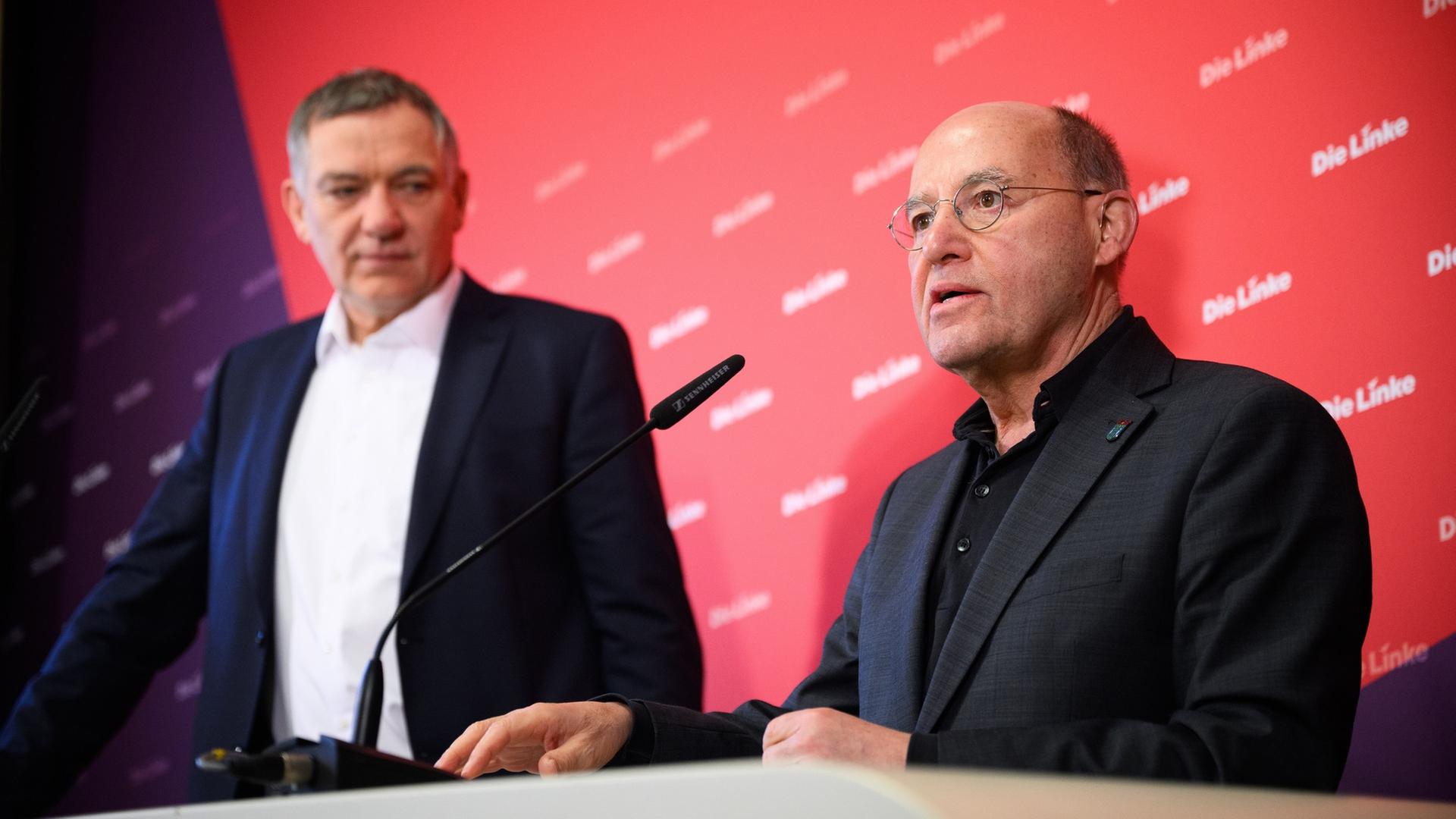Pressekonferenz Die Linke