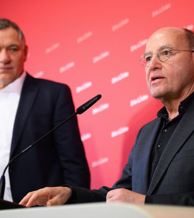 Pressekonferenz Die Linke