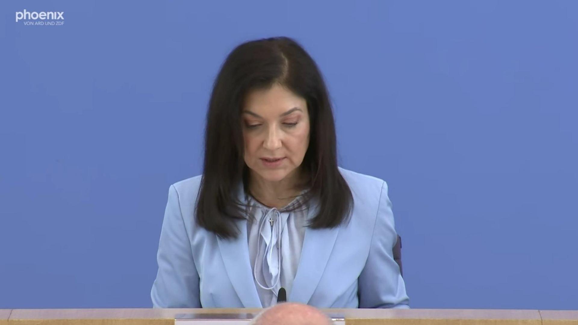 Pressekonferenz zur Frühjahrsprognose mit Katherina Reiche