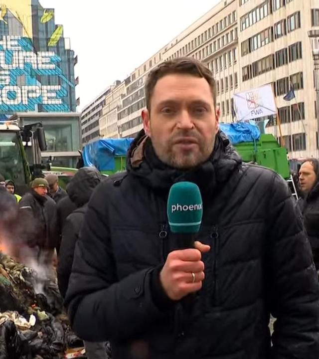 Proteste bei Agrar-Treffen in Brüssel