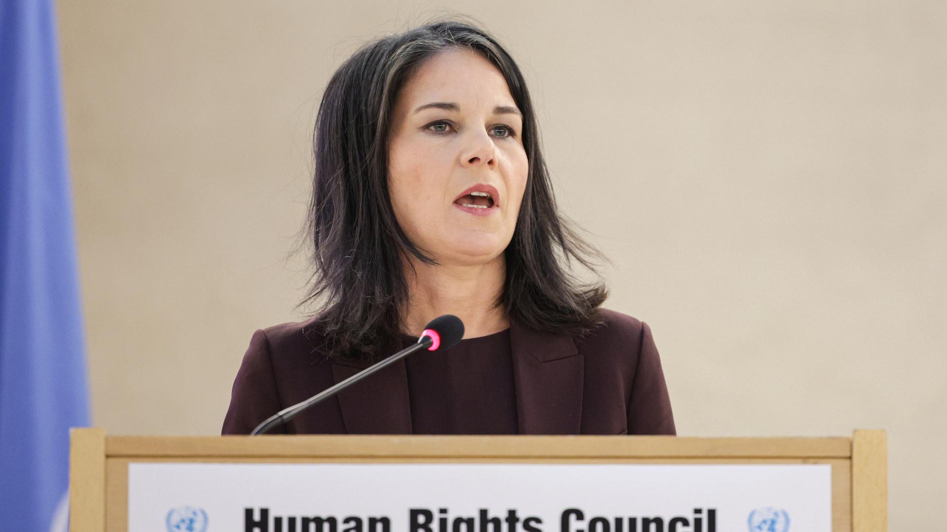 Rede Baerbock beim UN-Menschenrechtsrat