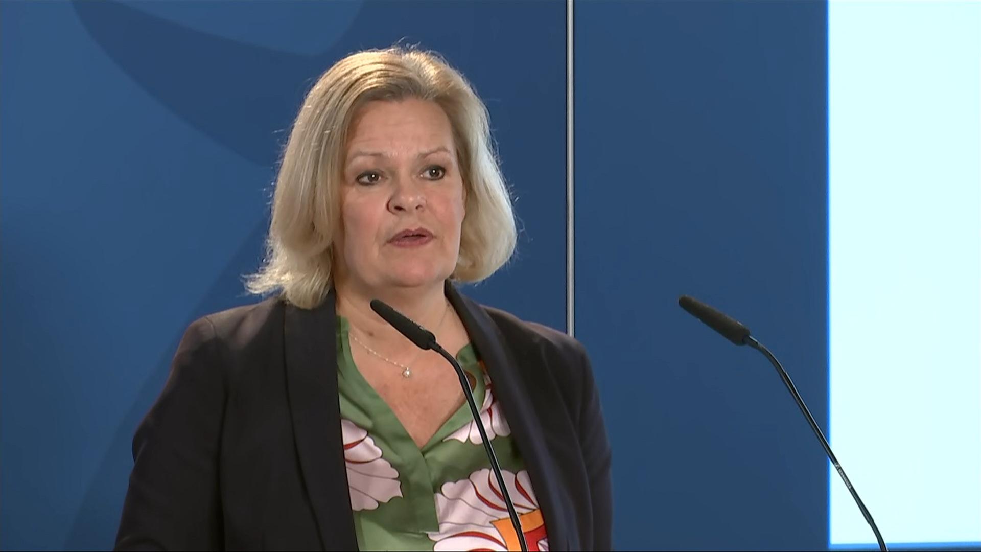 Rede Faeser auf der BKA Herbsttagung