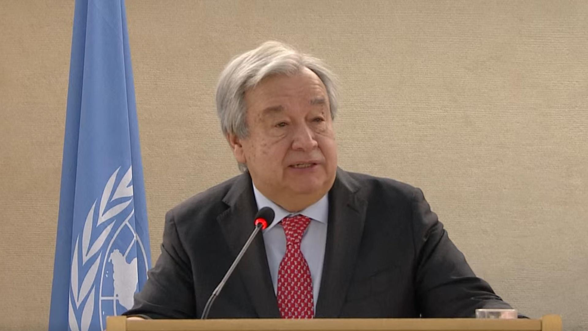 Rede Guterres beim UN-Menschenrechtsrat