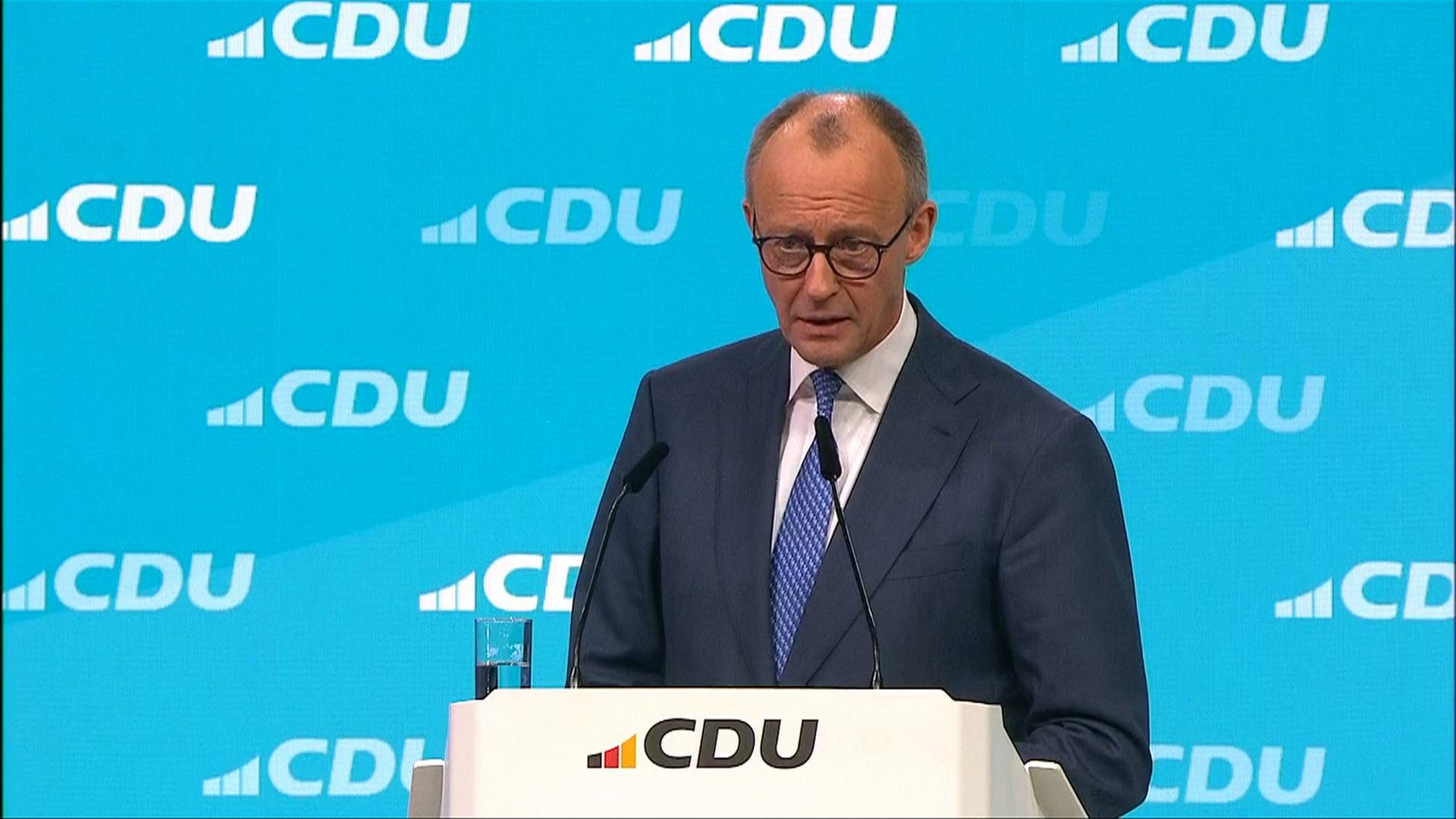 Rede Merz: "Ich vertraue diesem Land"