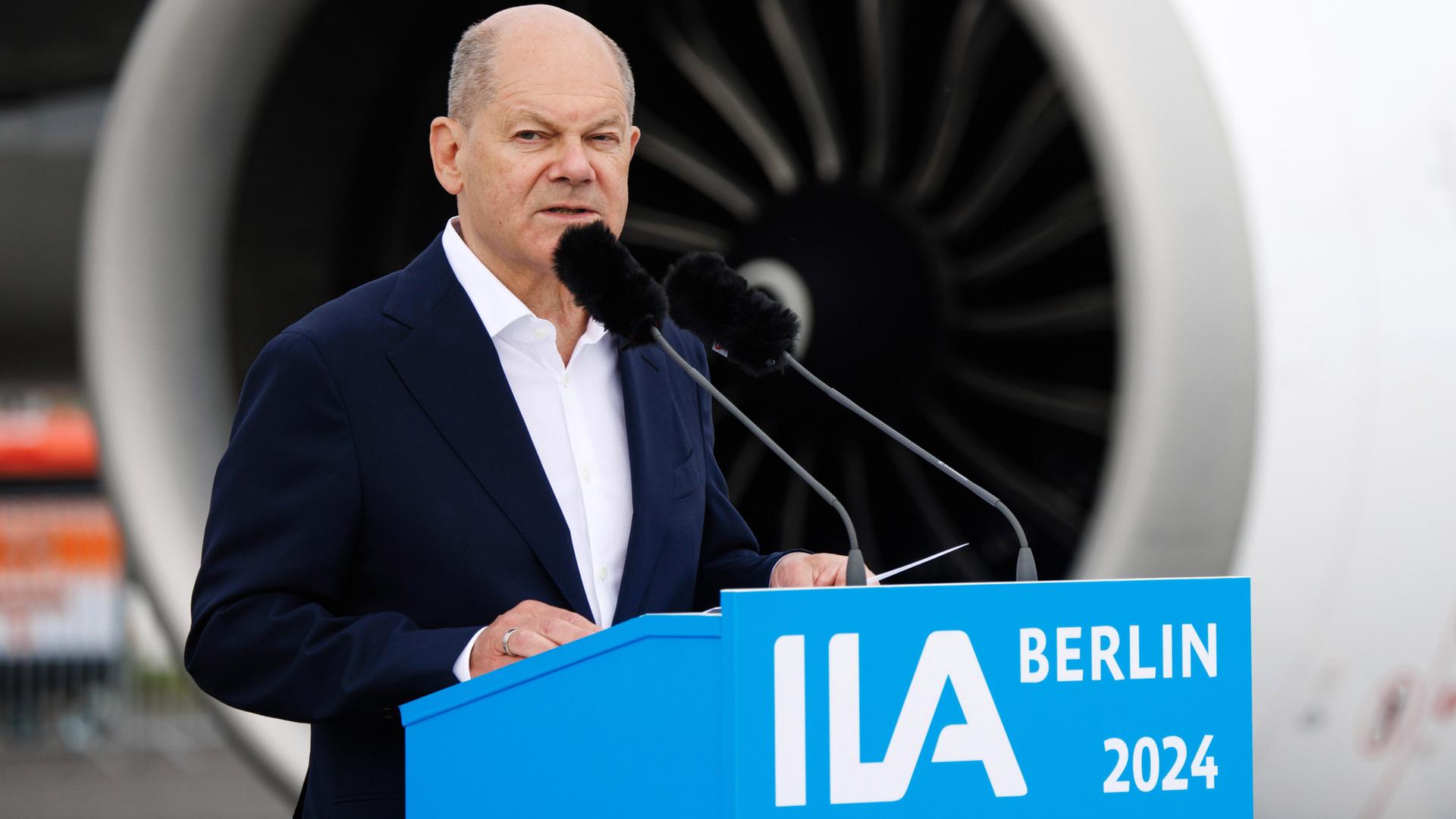 Rede Scholz auf der ILA