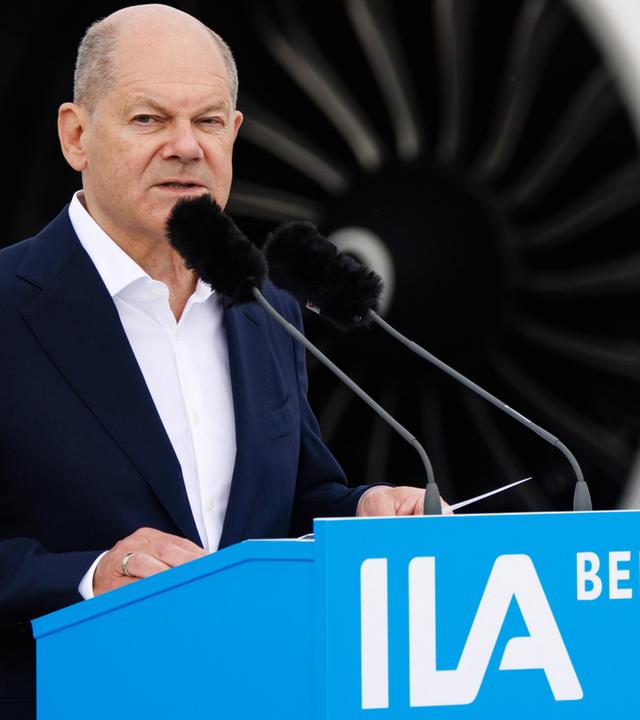 Rede Scholz auf der ILA