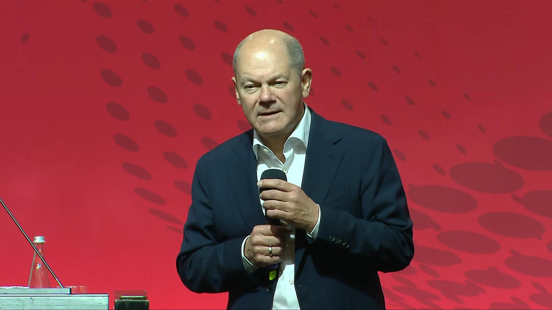Rede Scholz beim "Demo"-Kommunalkongress