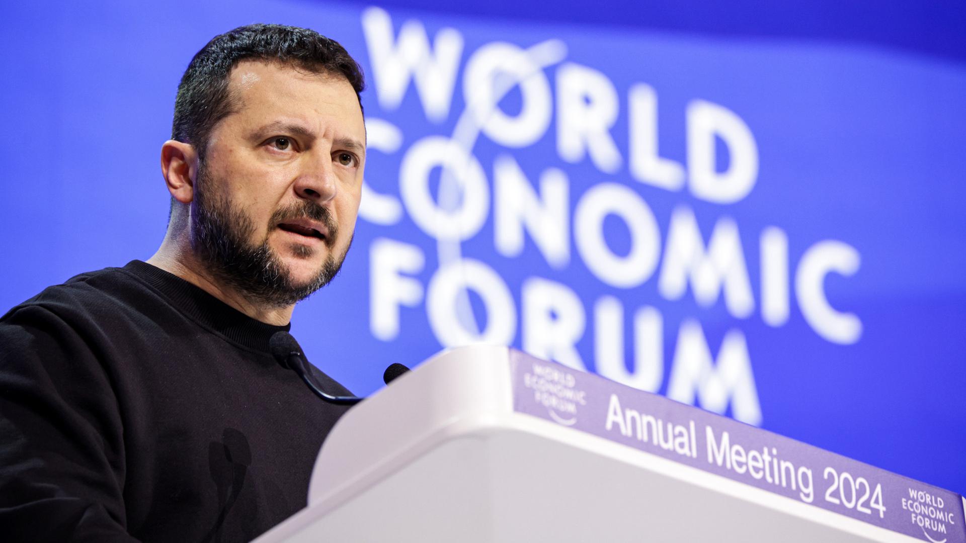 Rede Selenskyj in Davos