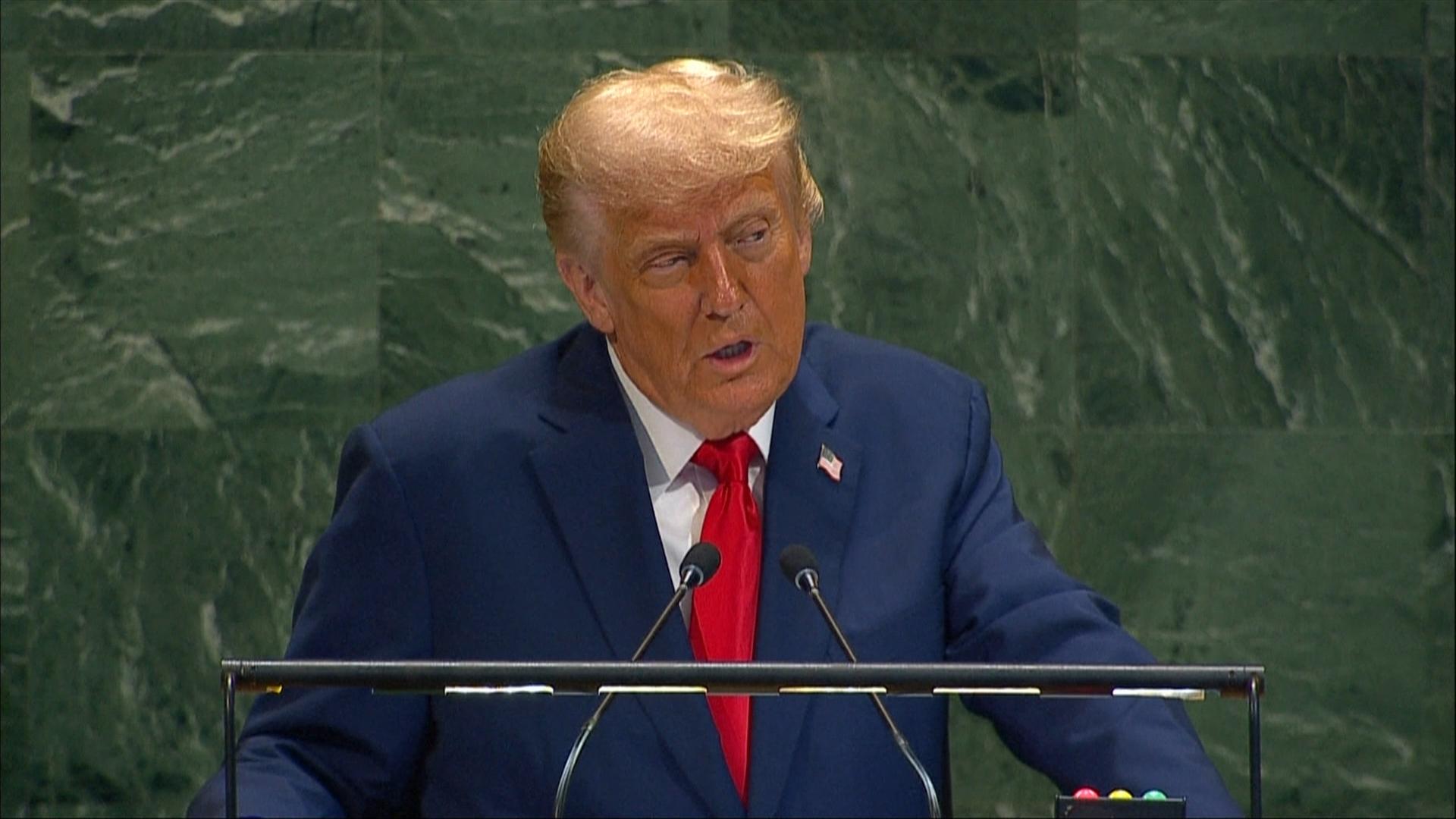 Rede Trump vor der UN-Generalversammlung