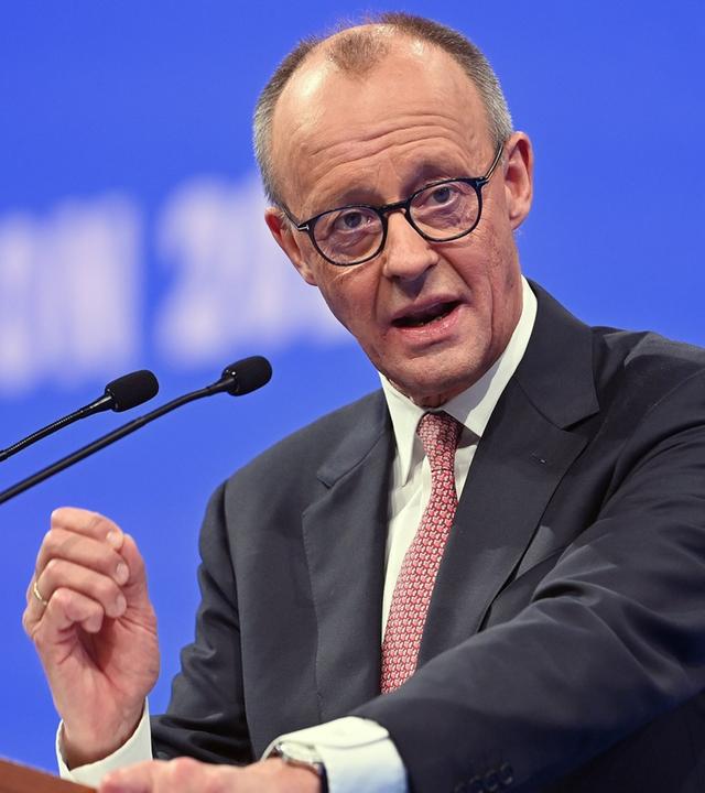 Rede von Bundeskanzler Friedrich Merz auf dem CSU-Parteitag