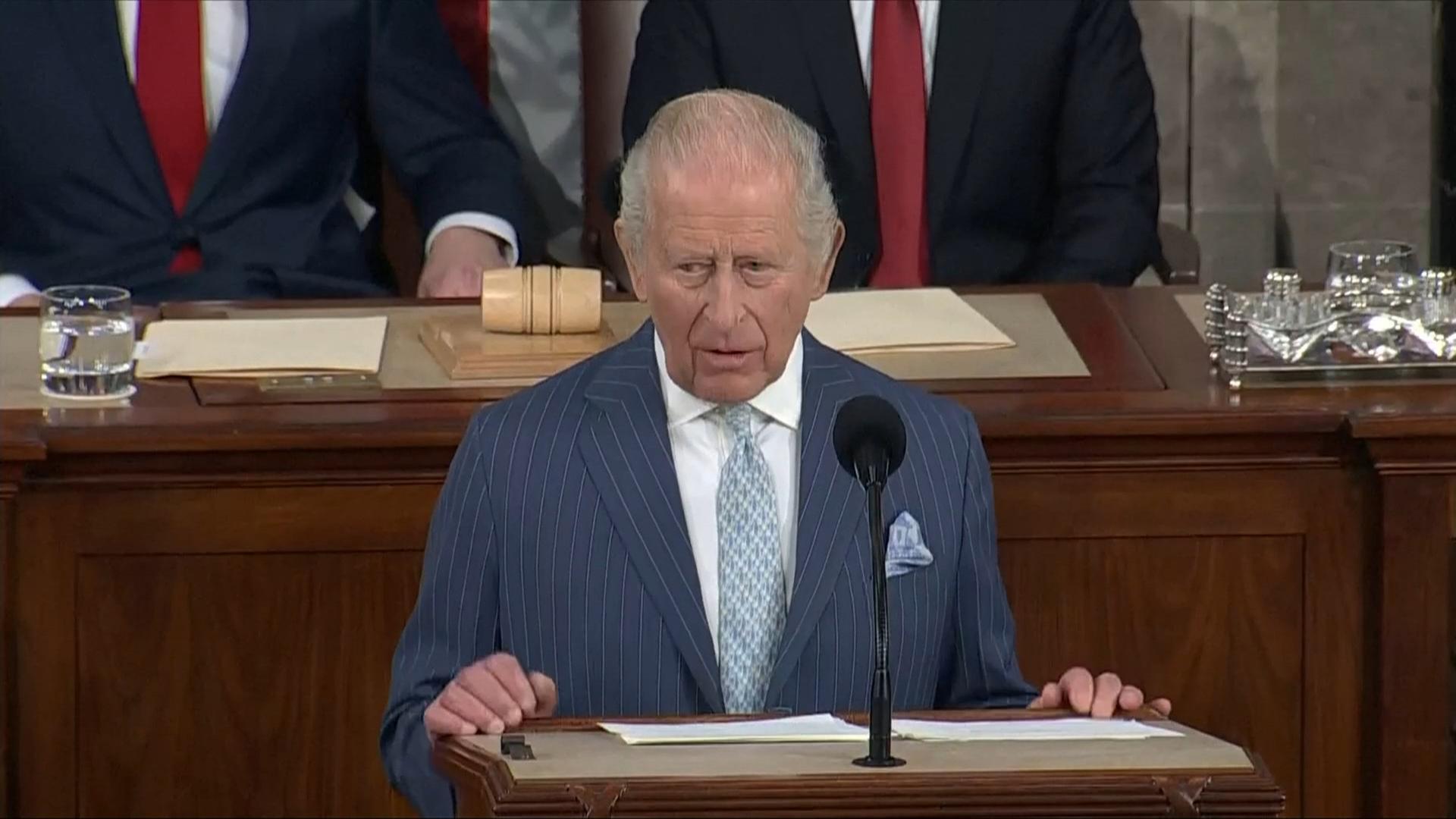Rede von König Charles III. vor dem US-Kongress