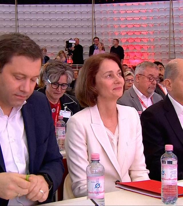 Reden Esken und Klingbeil auf Europa-Parteitag