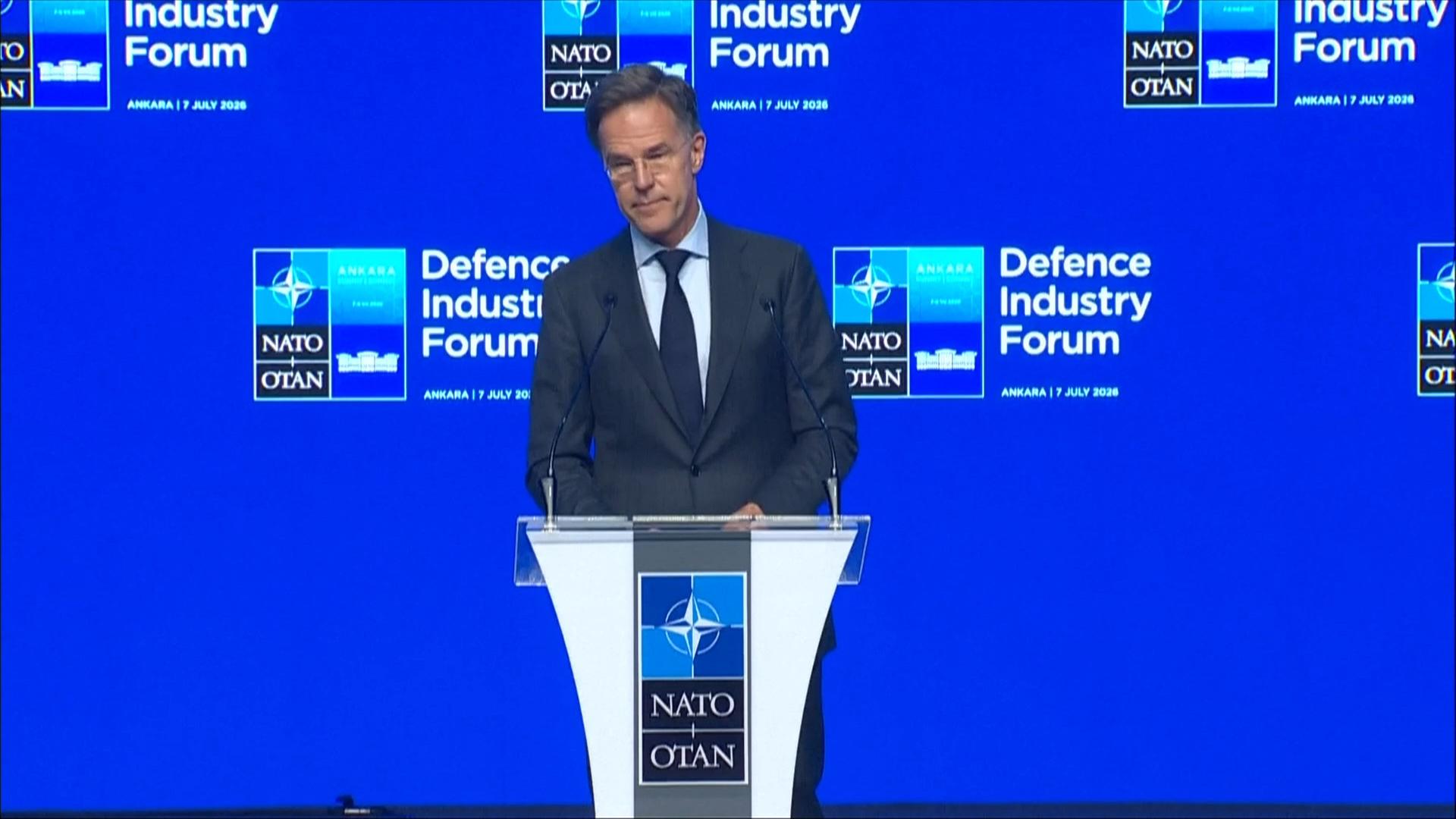 Reden Mark Rutte u.a. beim NATO-Rüstungsindustrieforum