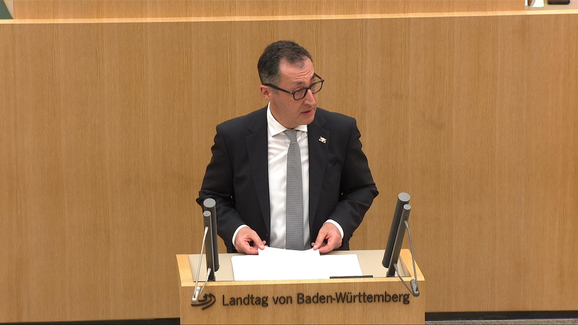 Regierungserklärung Cem Özdemir