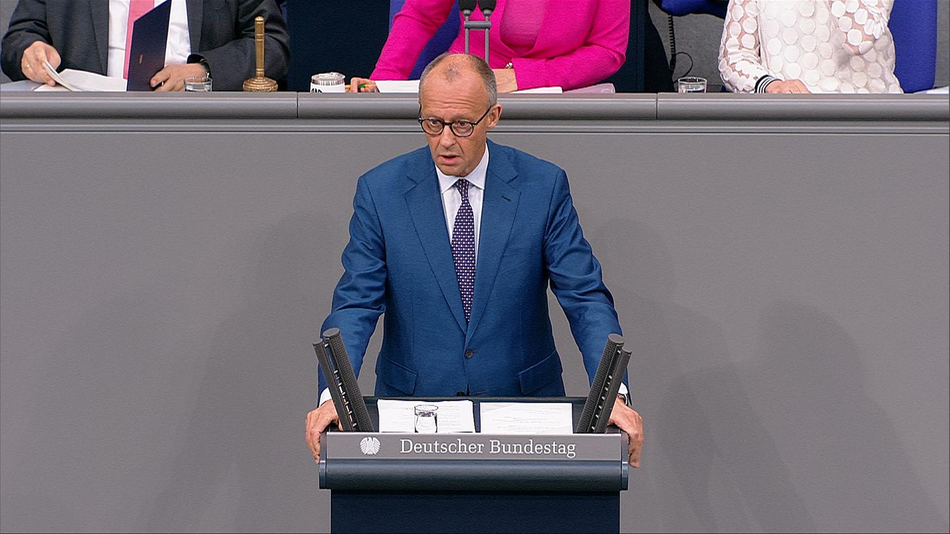 Regierungserklärung zur aktuellen politischen Lage