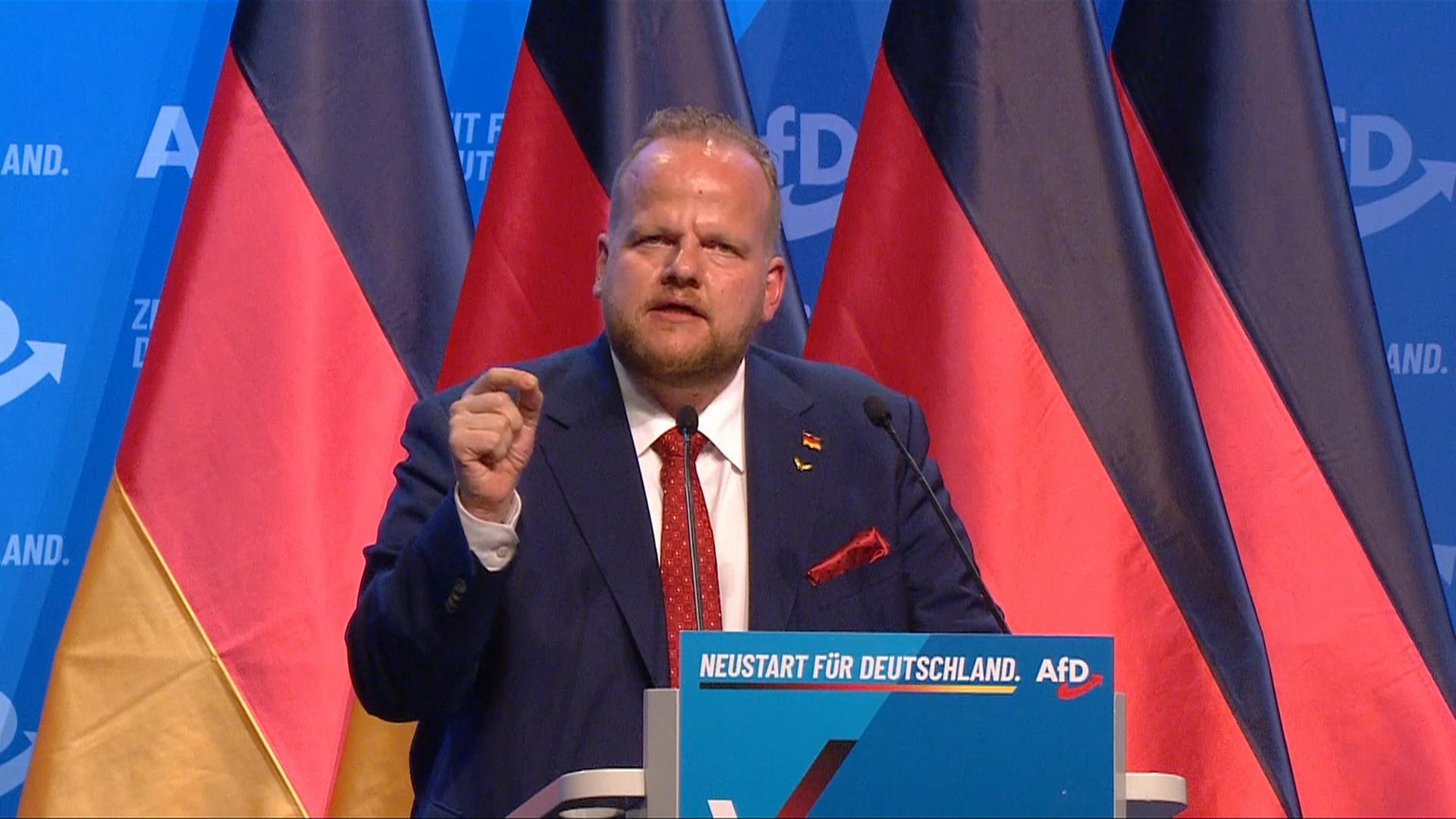 „Remigration ist nicht verhandelbar“: Bewerbungsrede von Sven Tritschler (AfD)