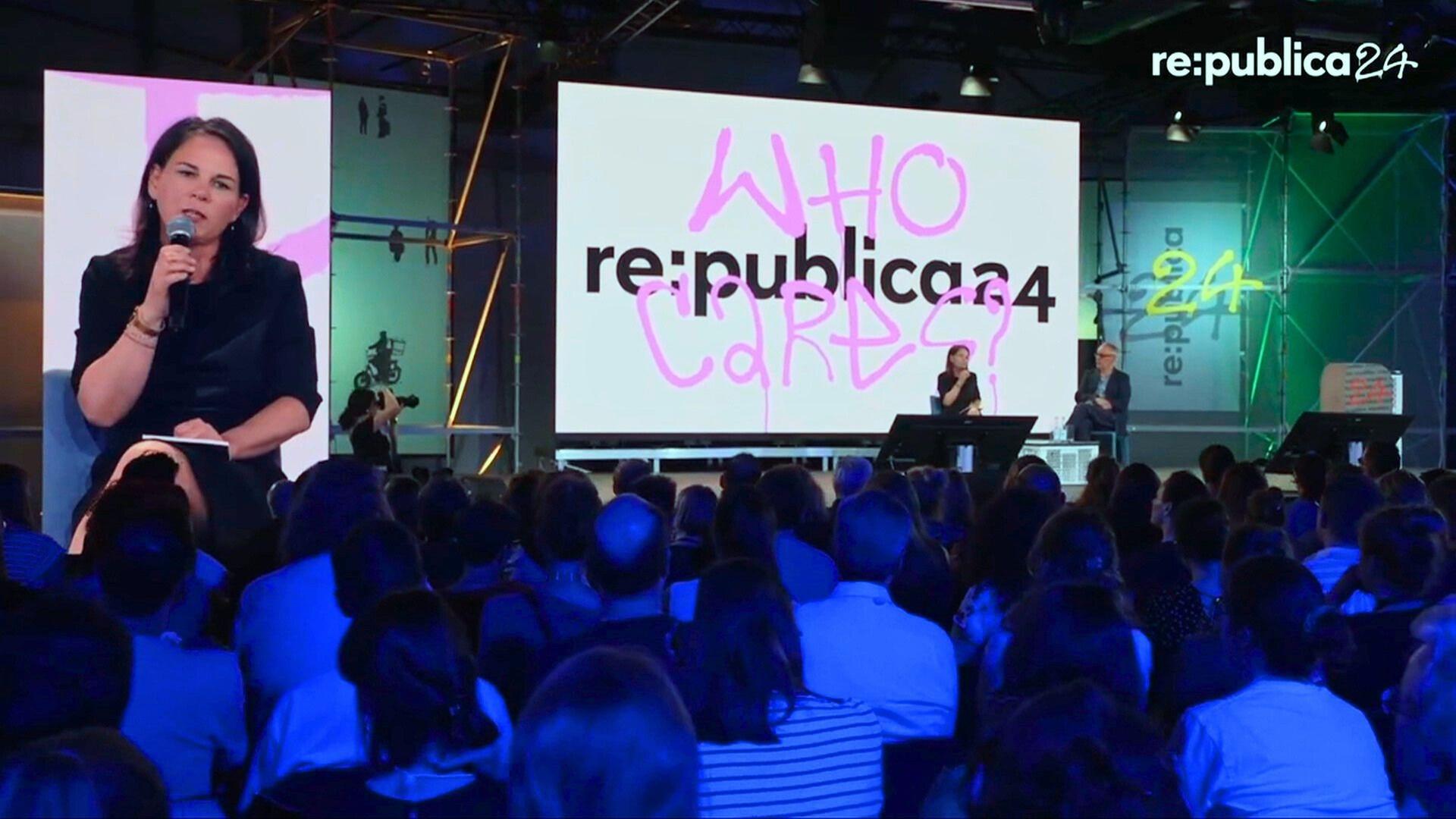 re:publica24 - Außenpolitik in gewendeten Zeiten