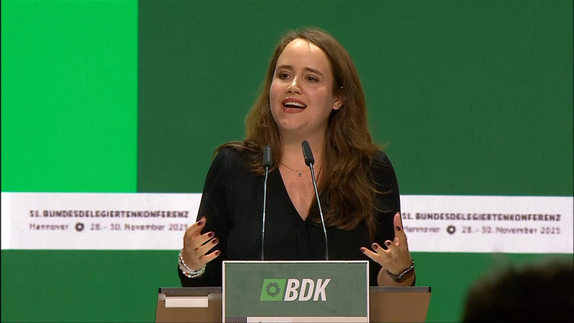 Ricarda Lang: "Die Situation ist gerade verdammt ernst"