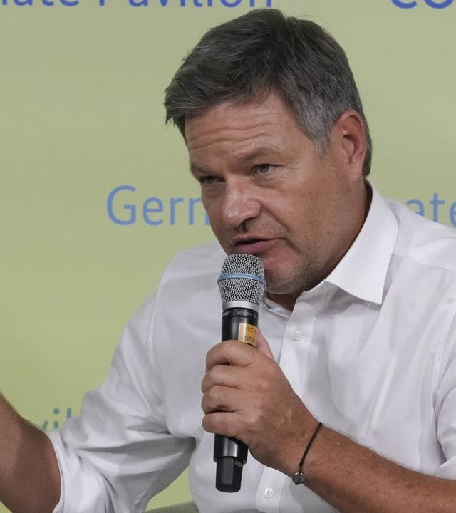 Robert Habeck auf COP29-Weltklimakonferenz