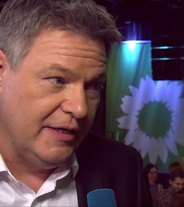 Robert Habeck (Grüne) zur Wahl