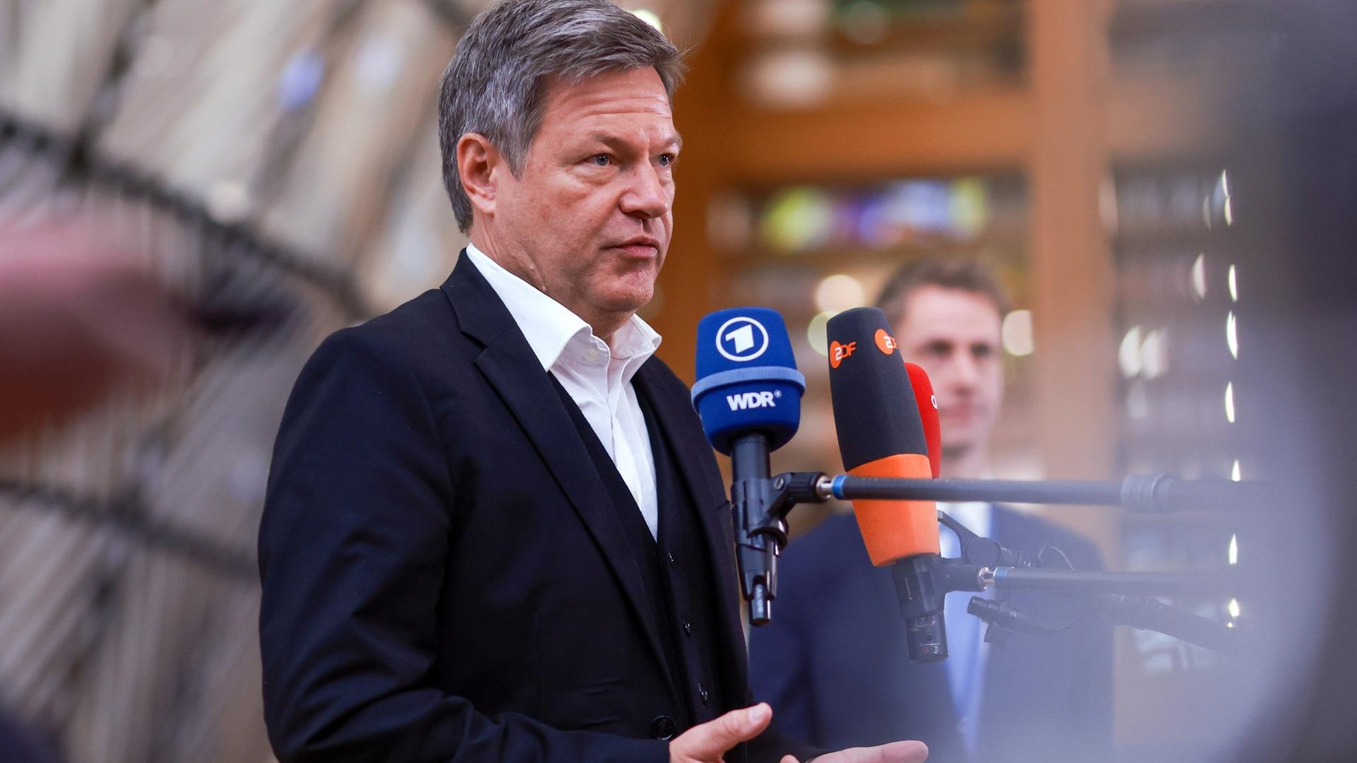 Robert Habeck zum EU-Handelsministertreffen