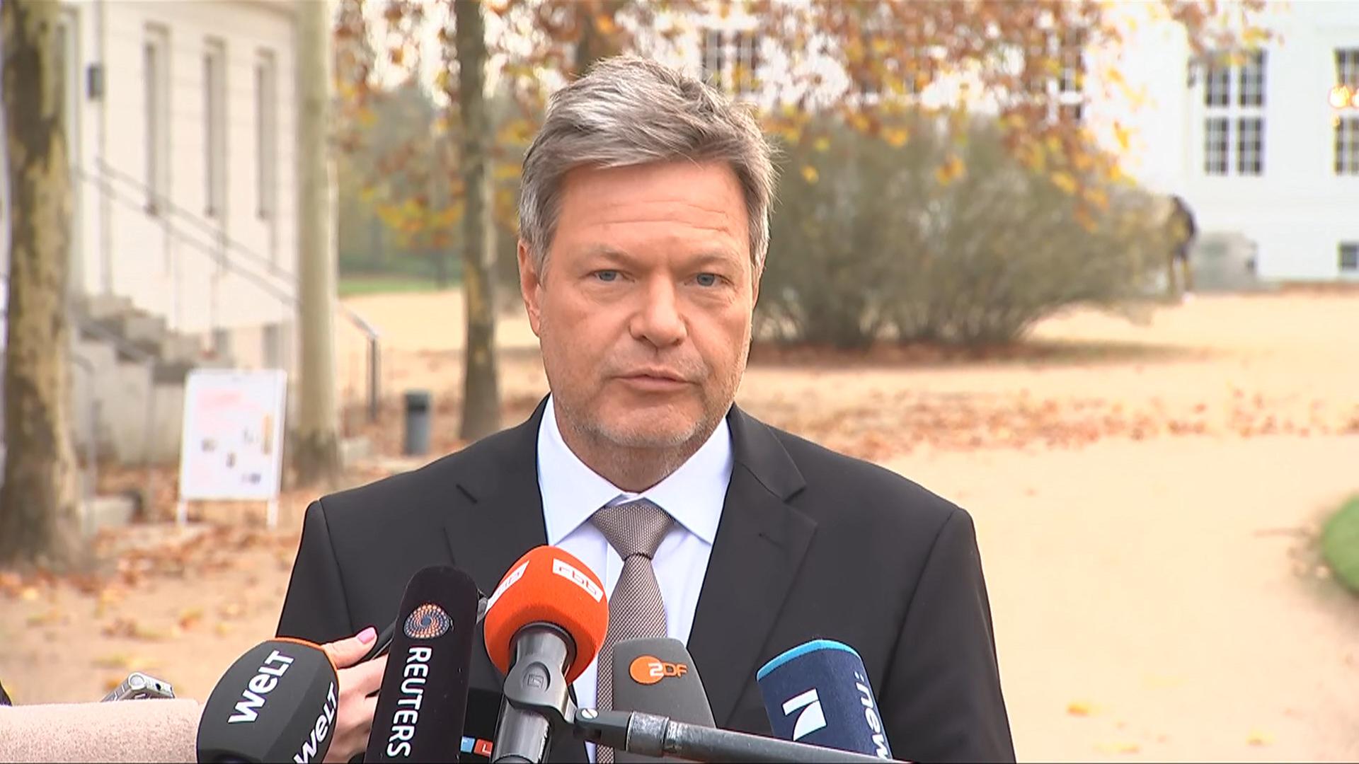 Robert Habeck zur Regierungskrise