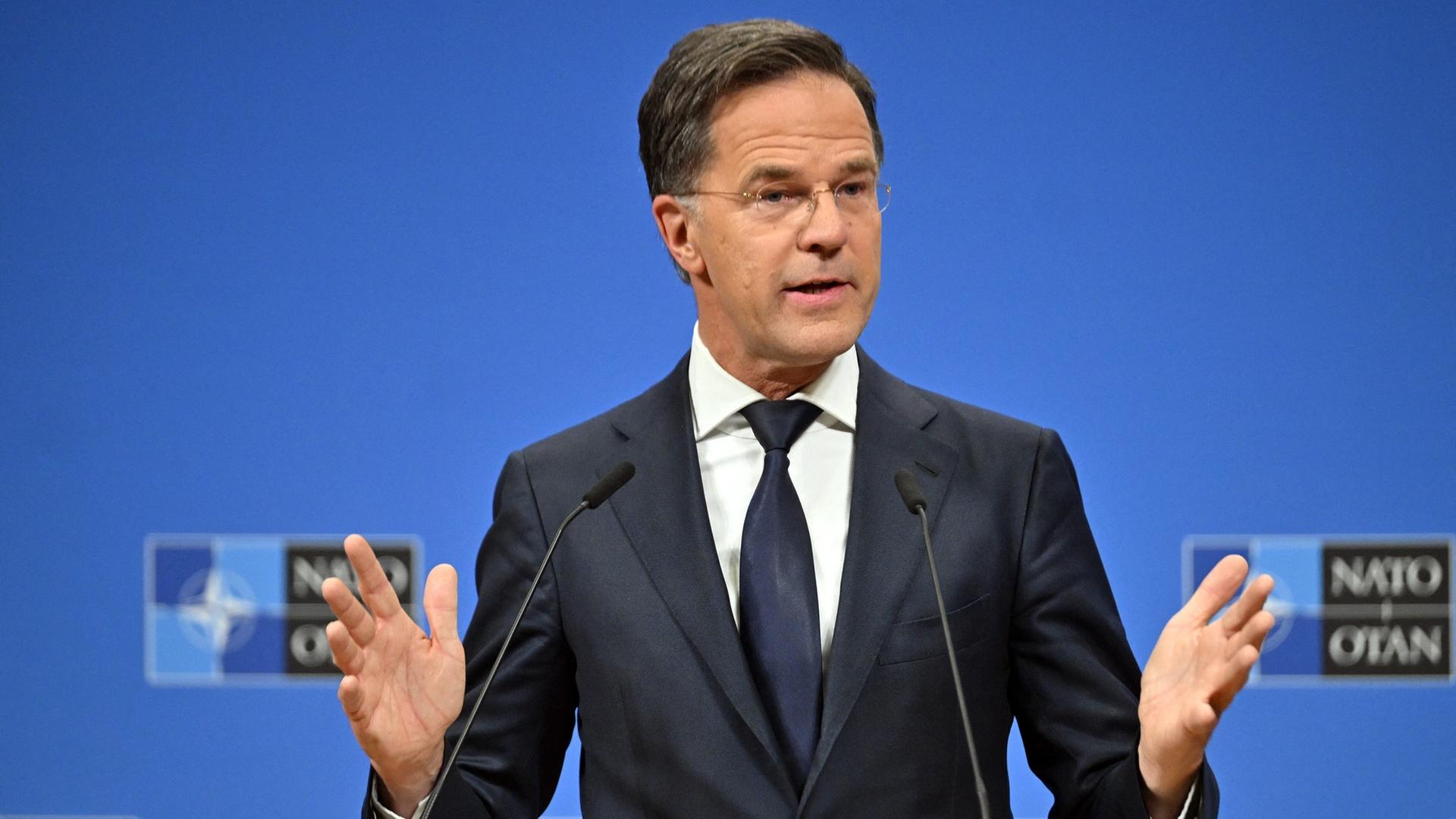 Rutte kündigt Verstärkung der Ostflanke an