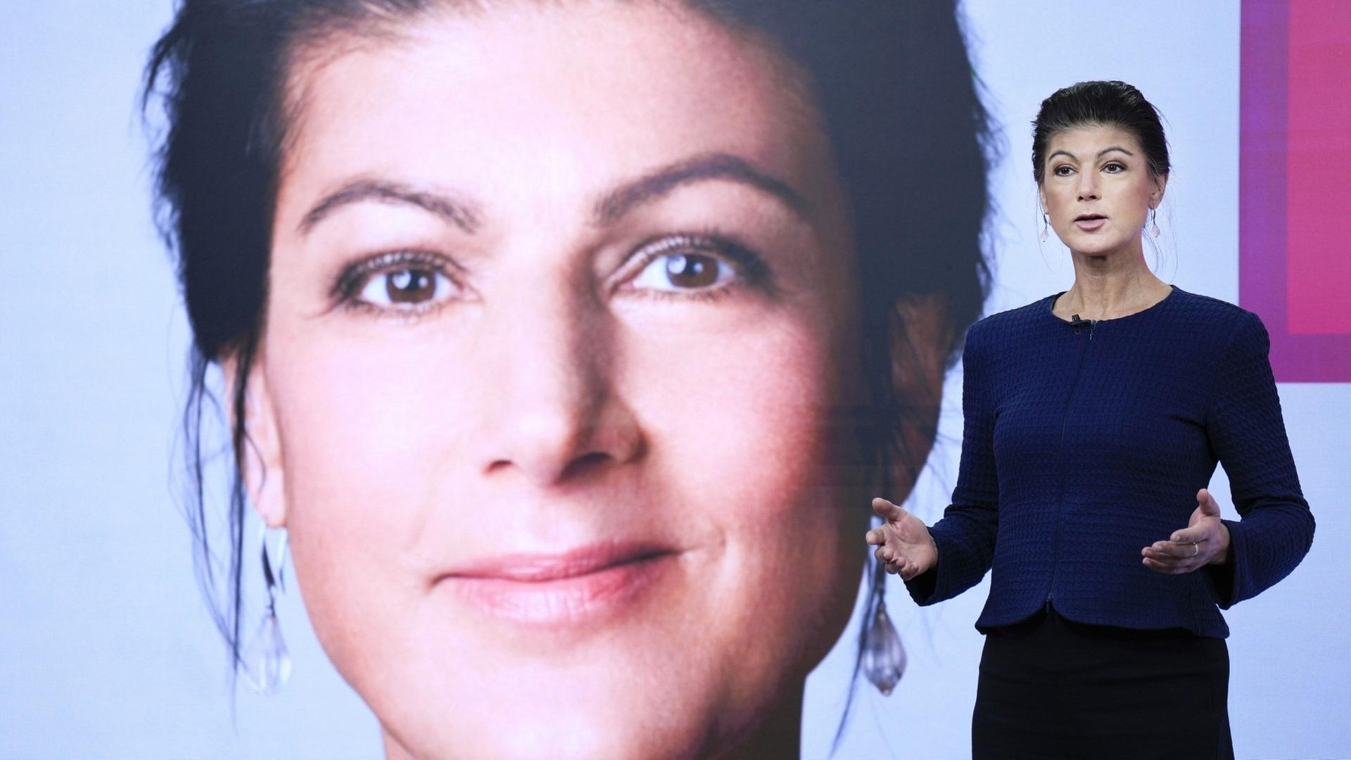Sahra Wagenknecht zur BSW-Wahlkampagne