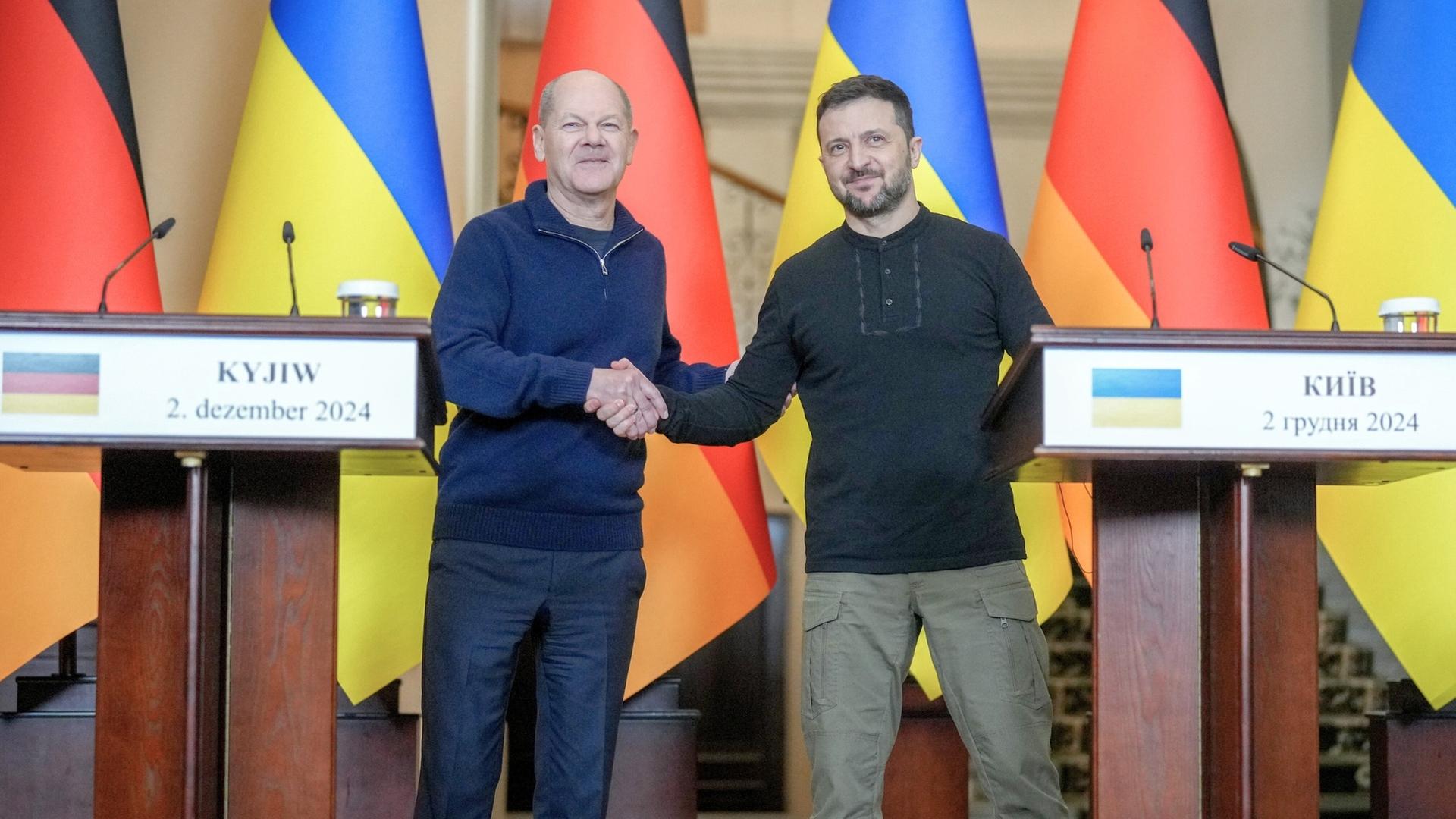 Scholz: Besuch in der Ukraine