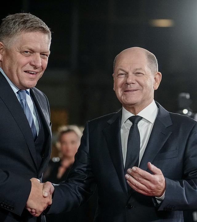 Scholz empfängt Robert Fico
