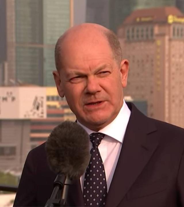 Scholz: Luftangriff sei "schlimme Eskalation"