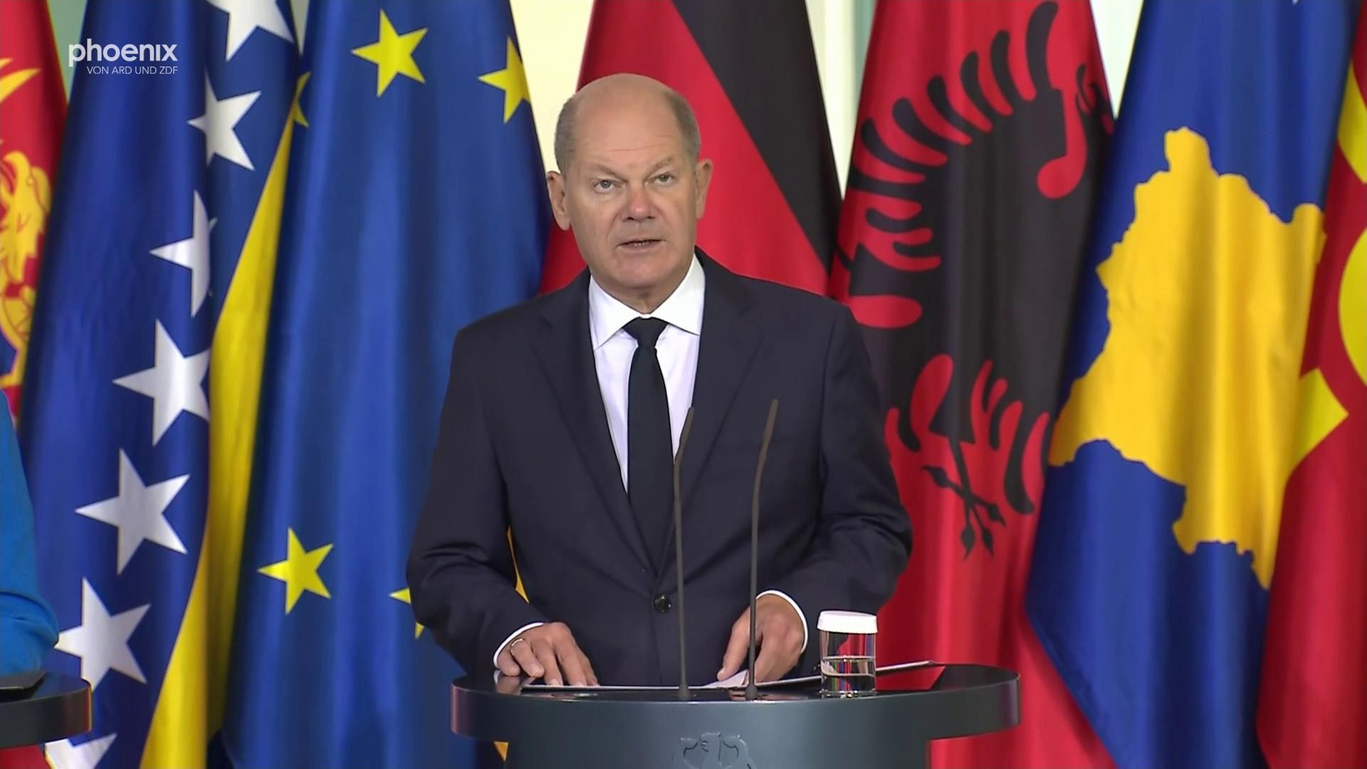 Scholz und von der Leyen zum Westbalkan-Gipfel