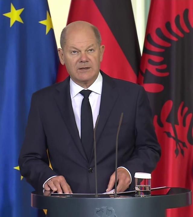 Scholz und von der Leyen zum Westbalkan-Gipfel